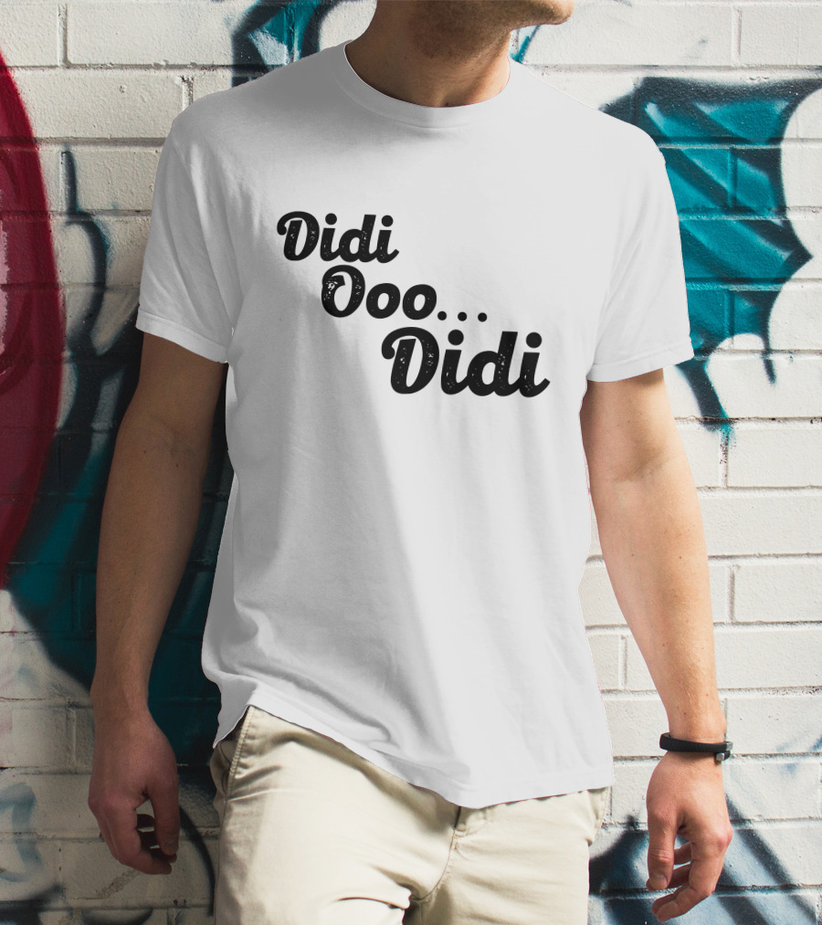 Bhaiya Didi Ooo Didi Text Phrase T-Shirt