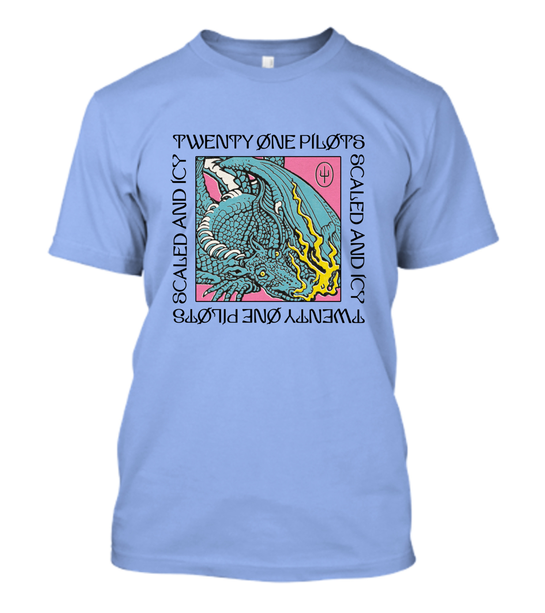 Twenty One Pilots Scaled And Icy Dragon T-Shirt