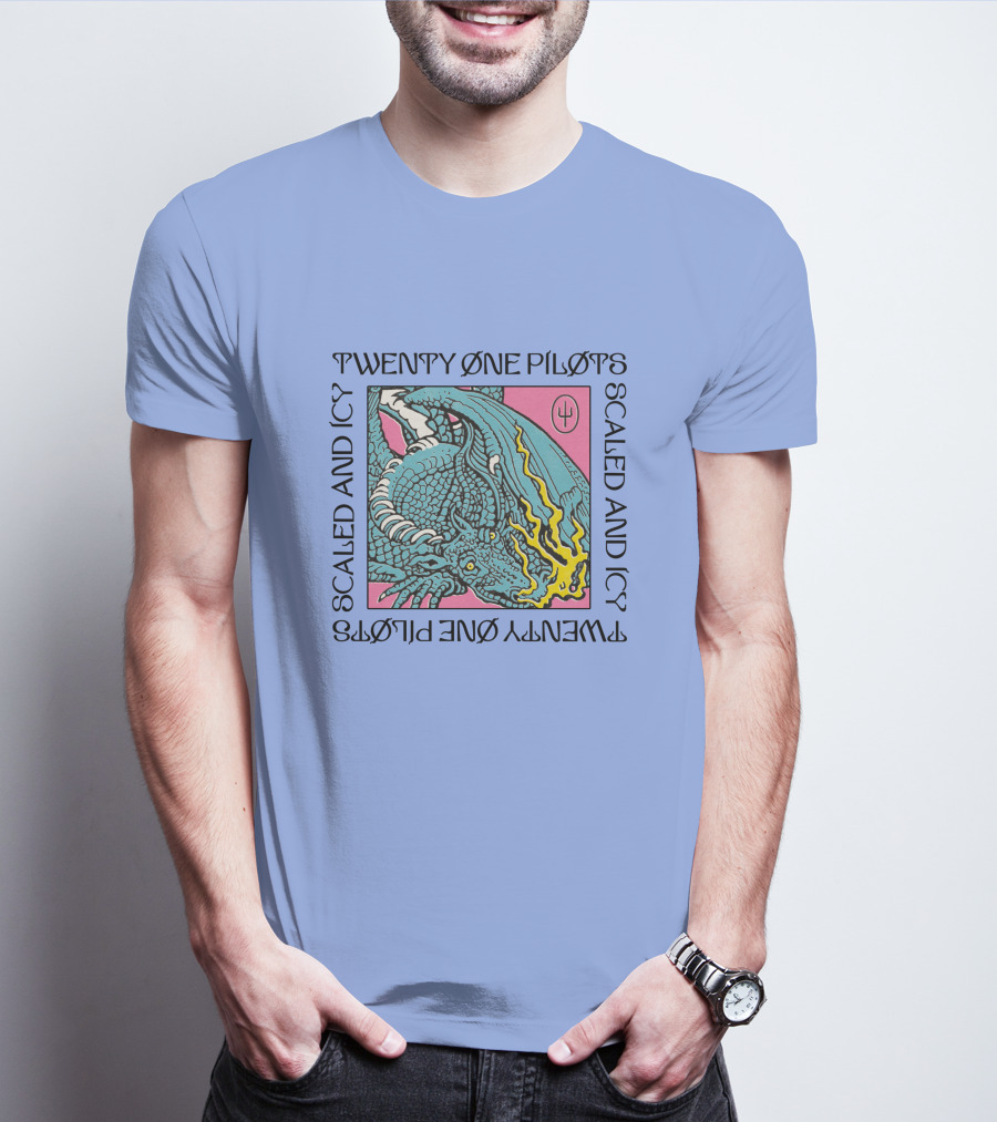 Twenty One Pilots Scaled And Icy Dragon T-Shirt