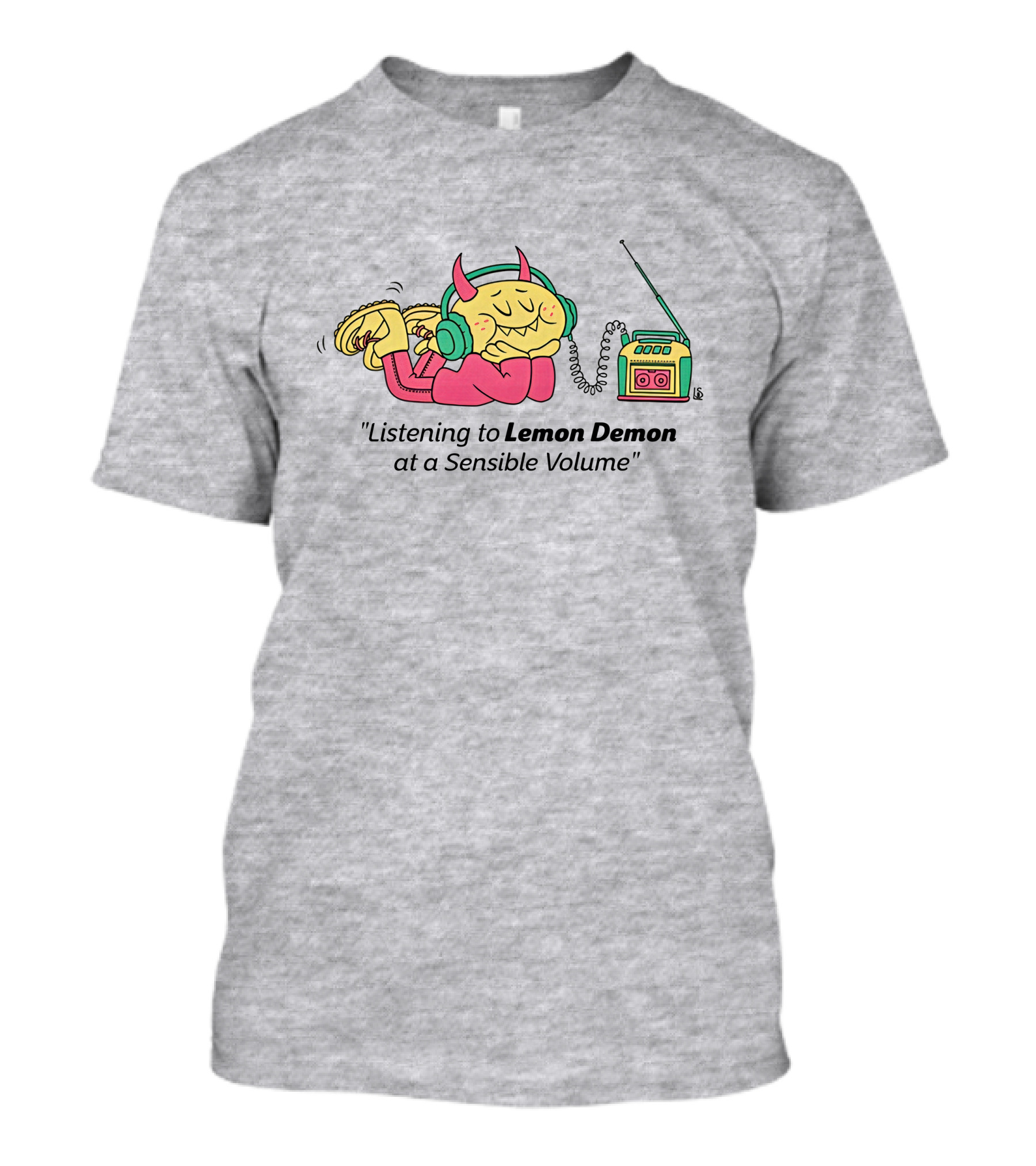 Listening To Lemon Demon At A Sensible Volume T-Shirt
