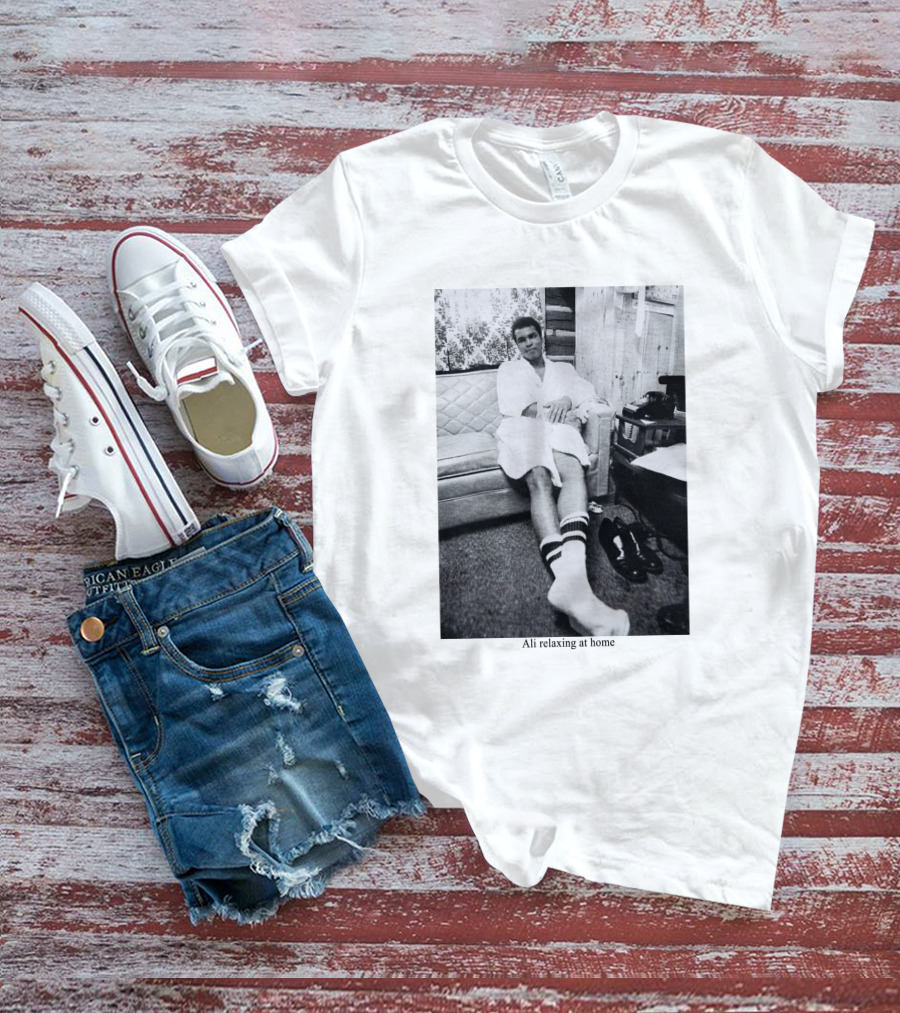 Muhammad Ali Relaxing At Home T-Shirt
