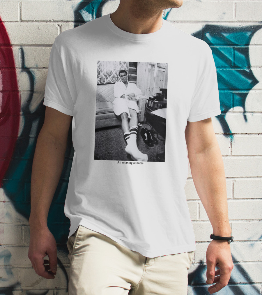 Muhammad Ali Relaxing At Home T-Shirt