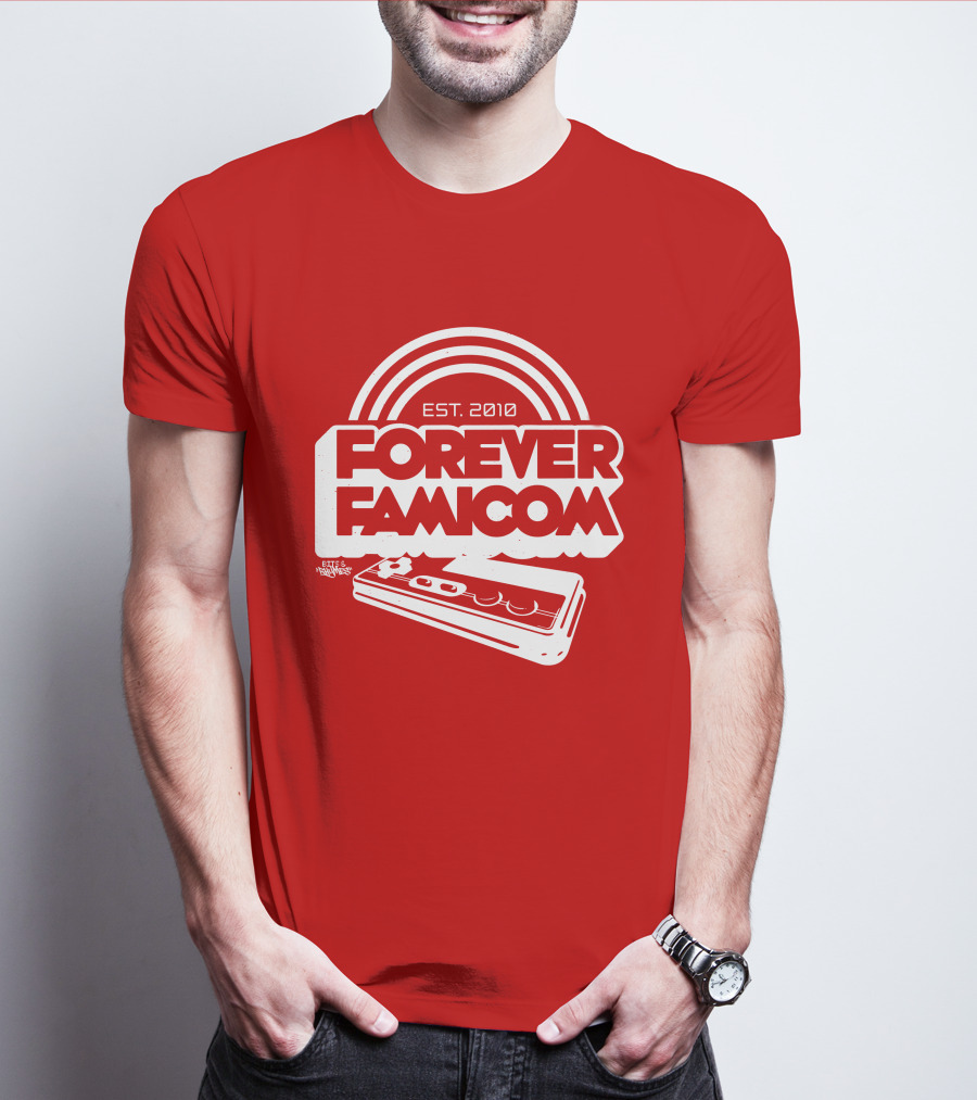 Bits And Rhymes Forever Famicom Est. 2010 Mega Ran Controller T-Shirt