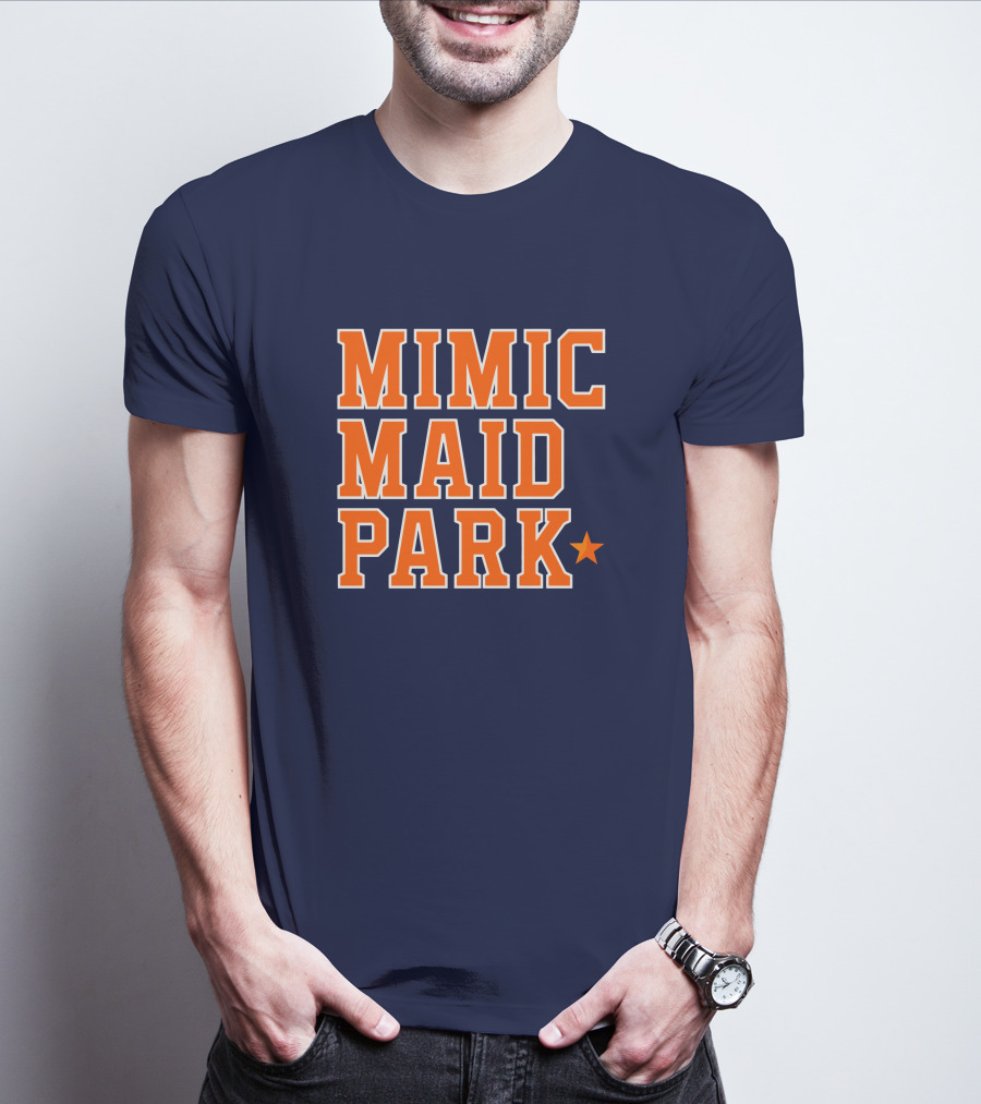 Ramshirts Mimic Maid Park Star Motif T-Shirt