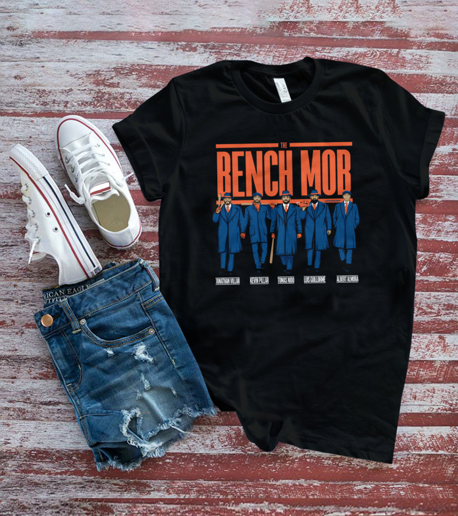 THE BENCH MOB KEVIN PILLAR JONATHAN VILLAR TOMAS NIDO LUIS GUILLORME ALBERT ALMORA T-Shirt