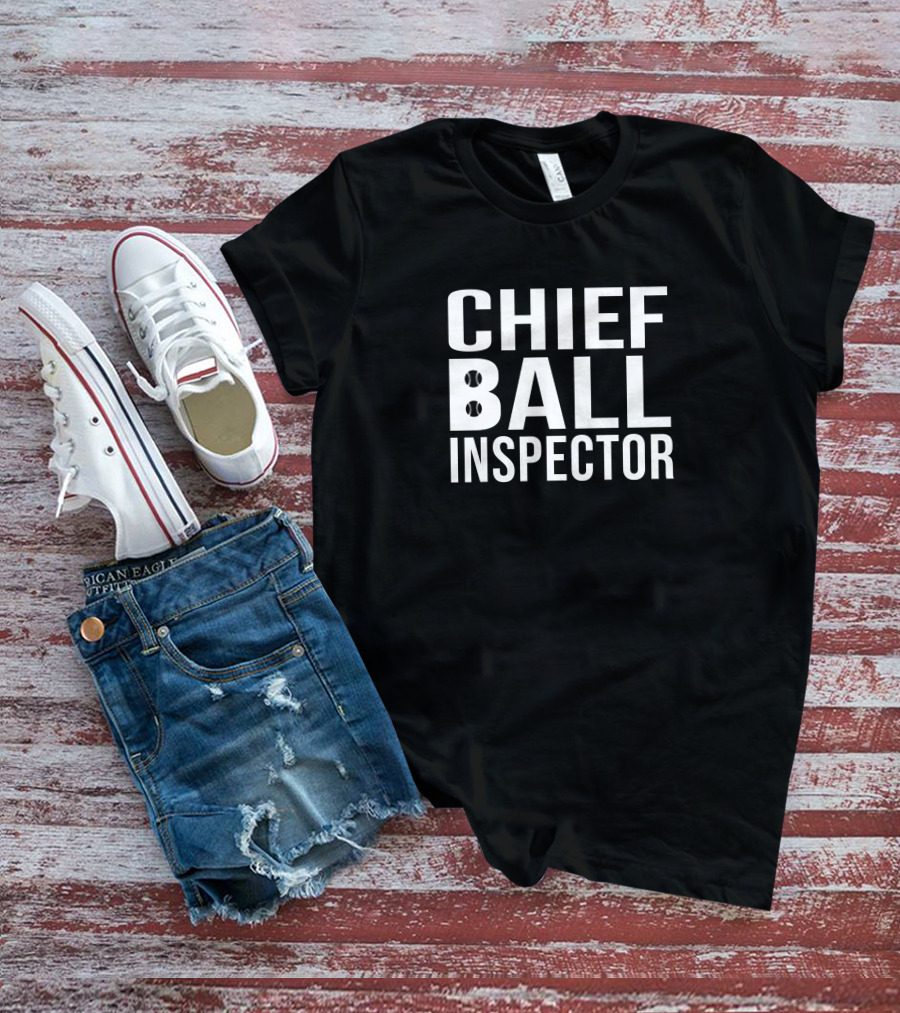 Chief Ball Inspector Momentum Rachel Luba T-Shirt