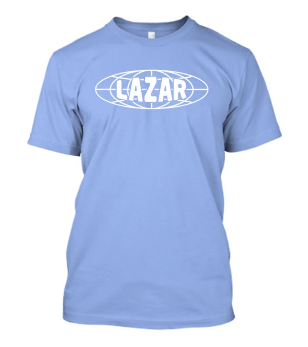 Lazarbeam Merch Globe Lazar Indigo T-Shirt