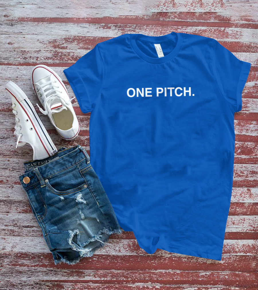 Obvious Merch One Pitch Blue T-Shirt