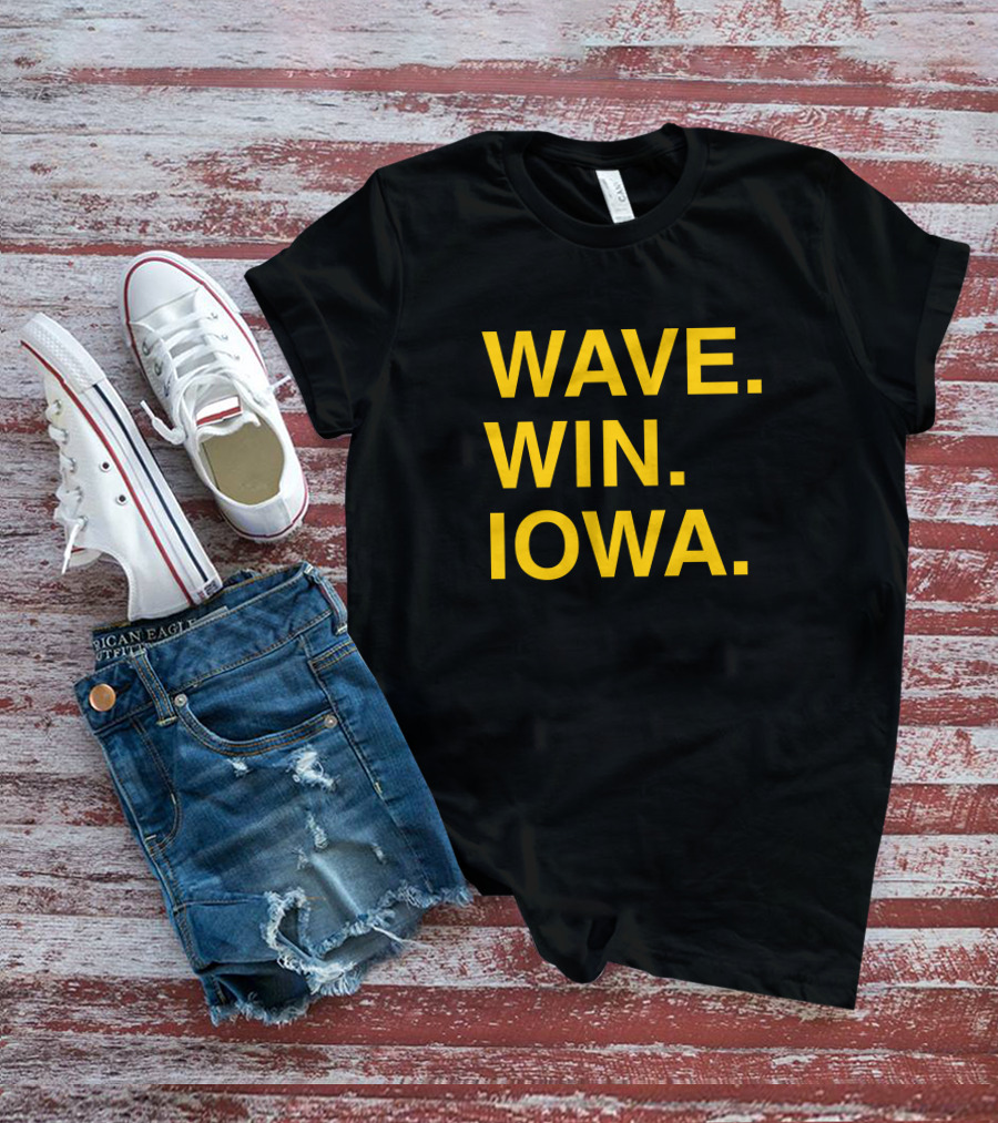 Obviousshirts Wave Win Iowa Cody Hills T-Shirt
