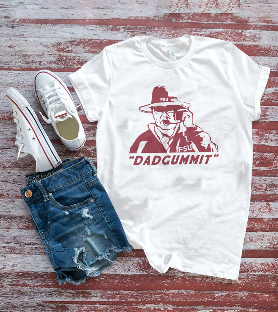 Homefiel Merch FSU Bobby Bowden Dadgummit T-Shirt