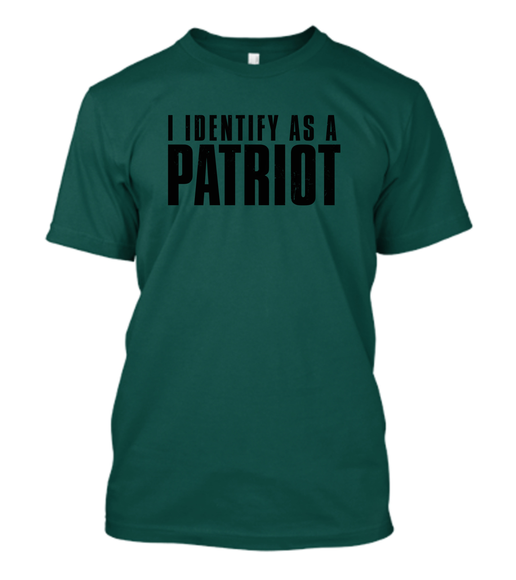 Patriot Crew Merch I Identify As A Patriot T-Shirt