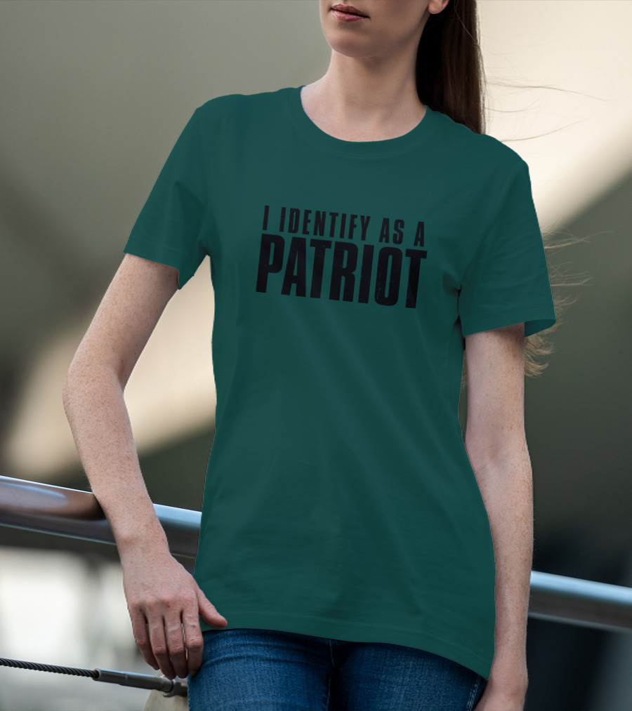Patriot Crew Merch I Identify As A Patriot T-Shirt