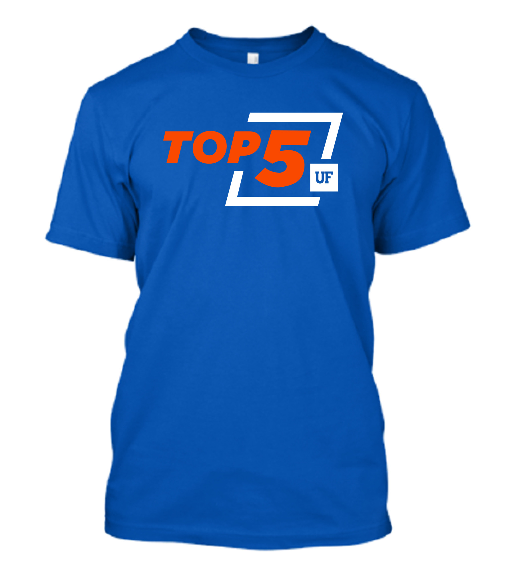 Top 5 UF University Florida Gators Elite Ranking Achievement T-Shirt