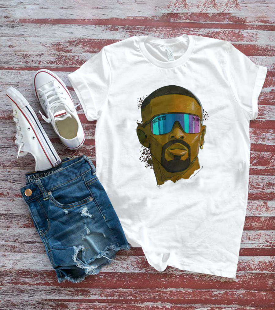 Jalen Hurts Painted Sunglasses T-Shirt