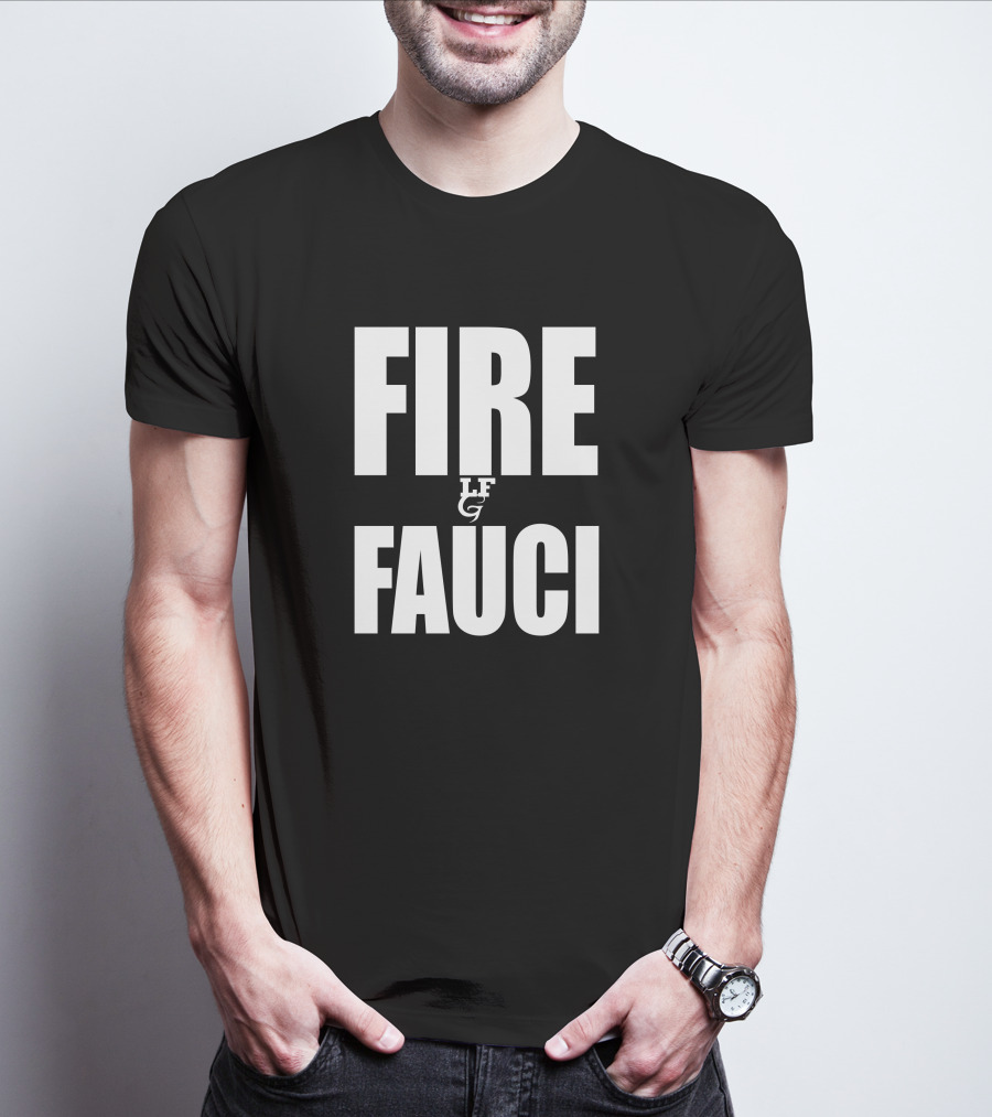 Scott Presler Fire Fauci LF LG T-Shirt