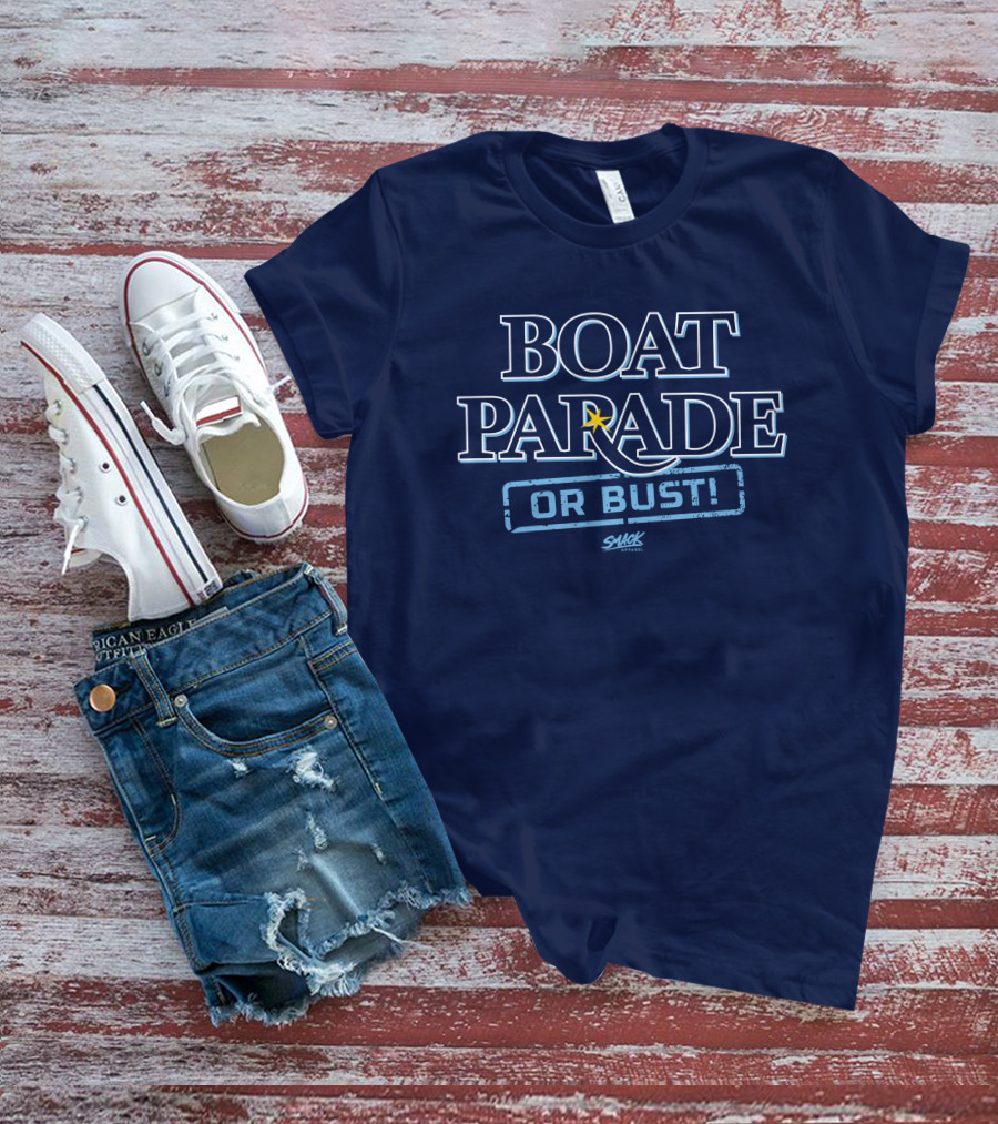Boat Parade Or Bust Steven Stamkos NHL Celebration Sack T-Shirt