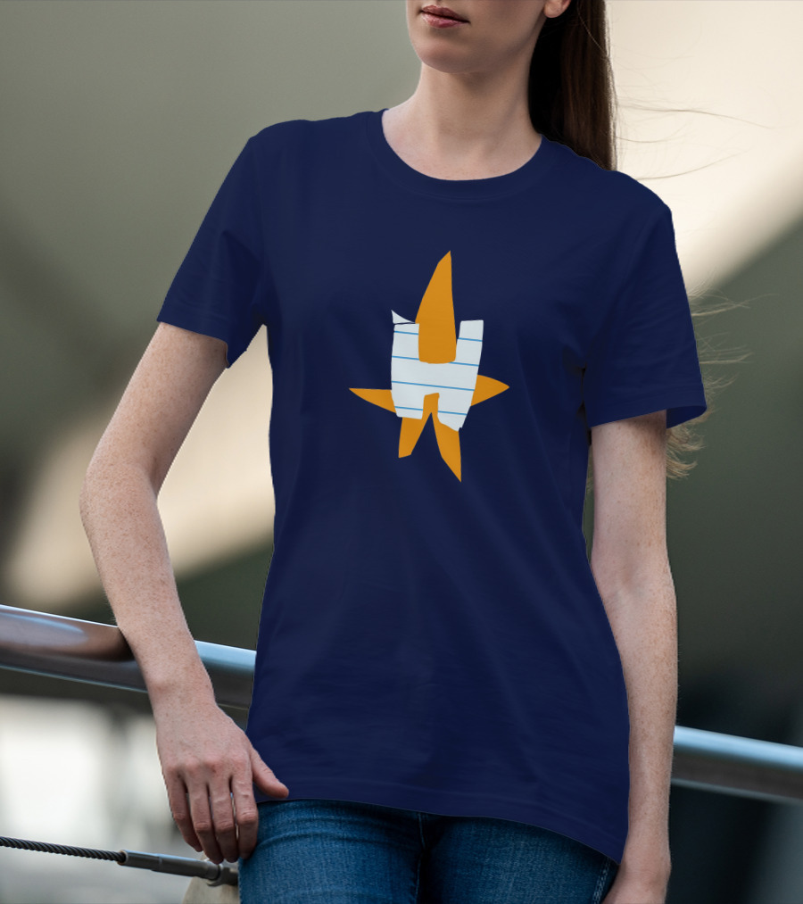 Jared Hollier Good Luck Charm Houston Astros Star T-Shirt