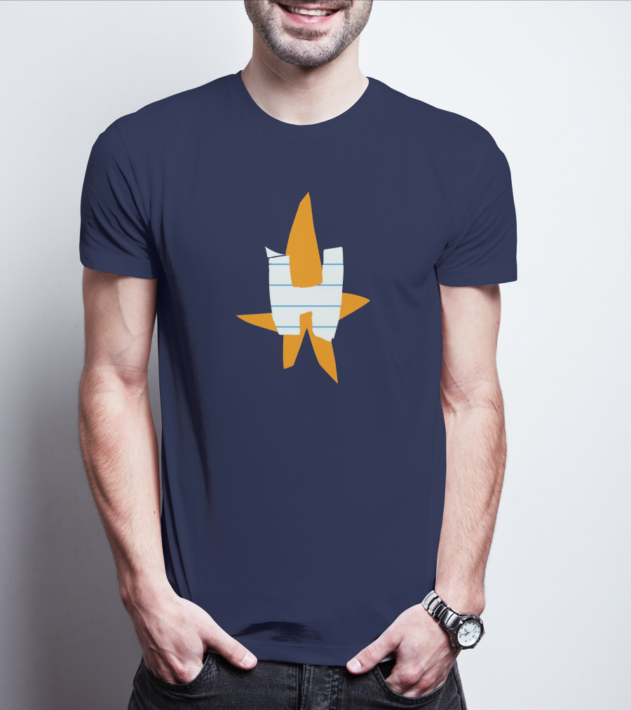 Jared Hollier Good Luck Charm Houston Astros Star T-Shirt