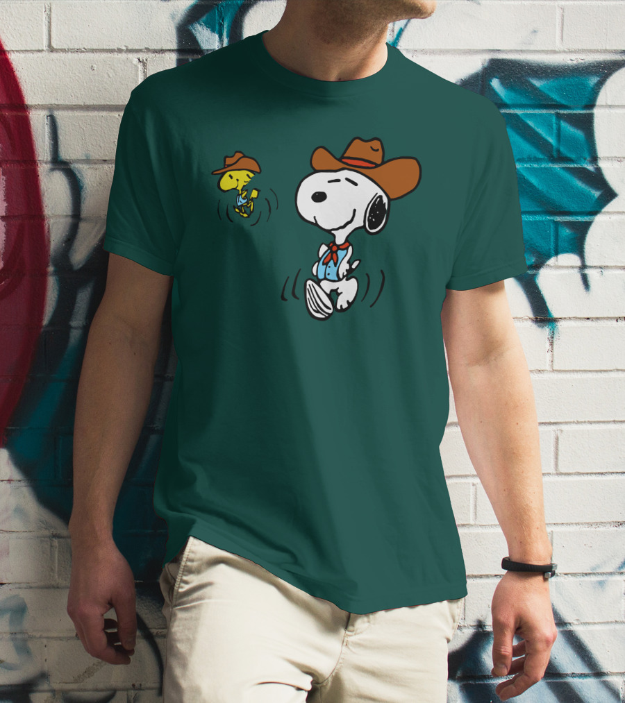 Cody Bellinger Cowboy Snoopy Woodstock Pacsun T-Shirt