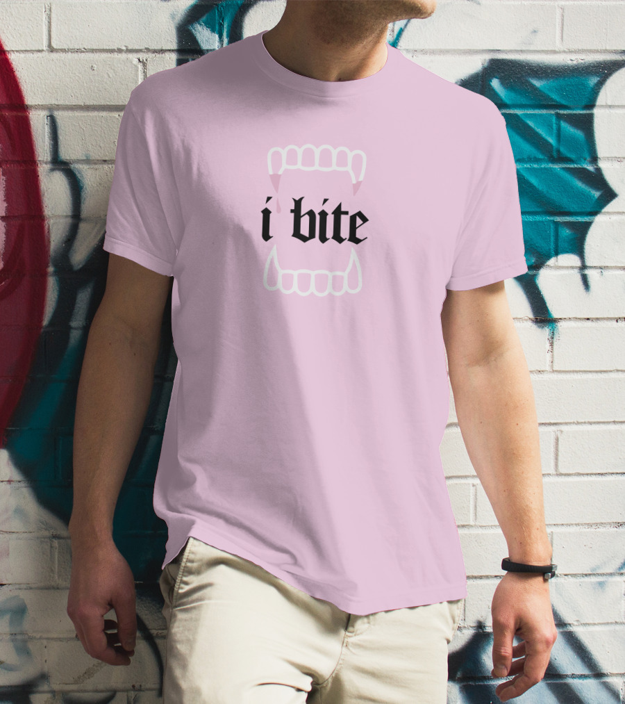 Tarayummy I Bite Pink Teeth T-Shirt