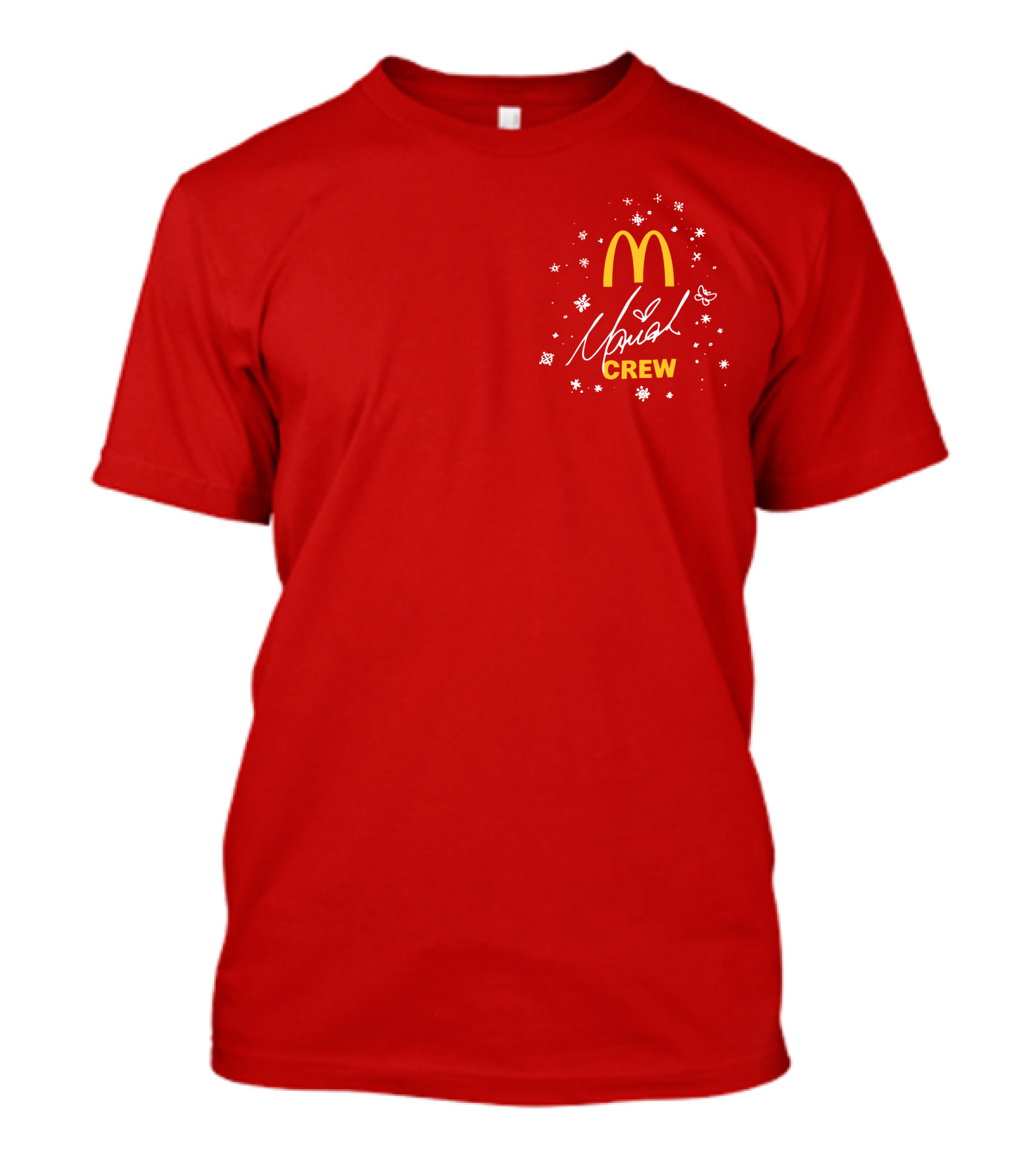 Mariah Crew McDonald's Logo Christmas T-Shirt