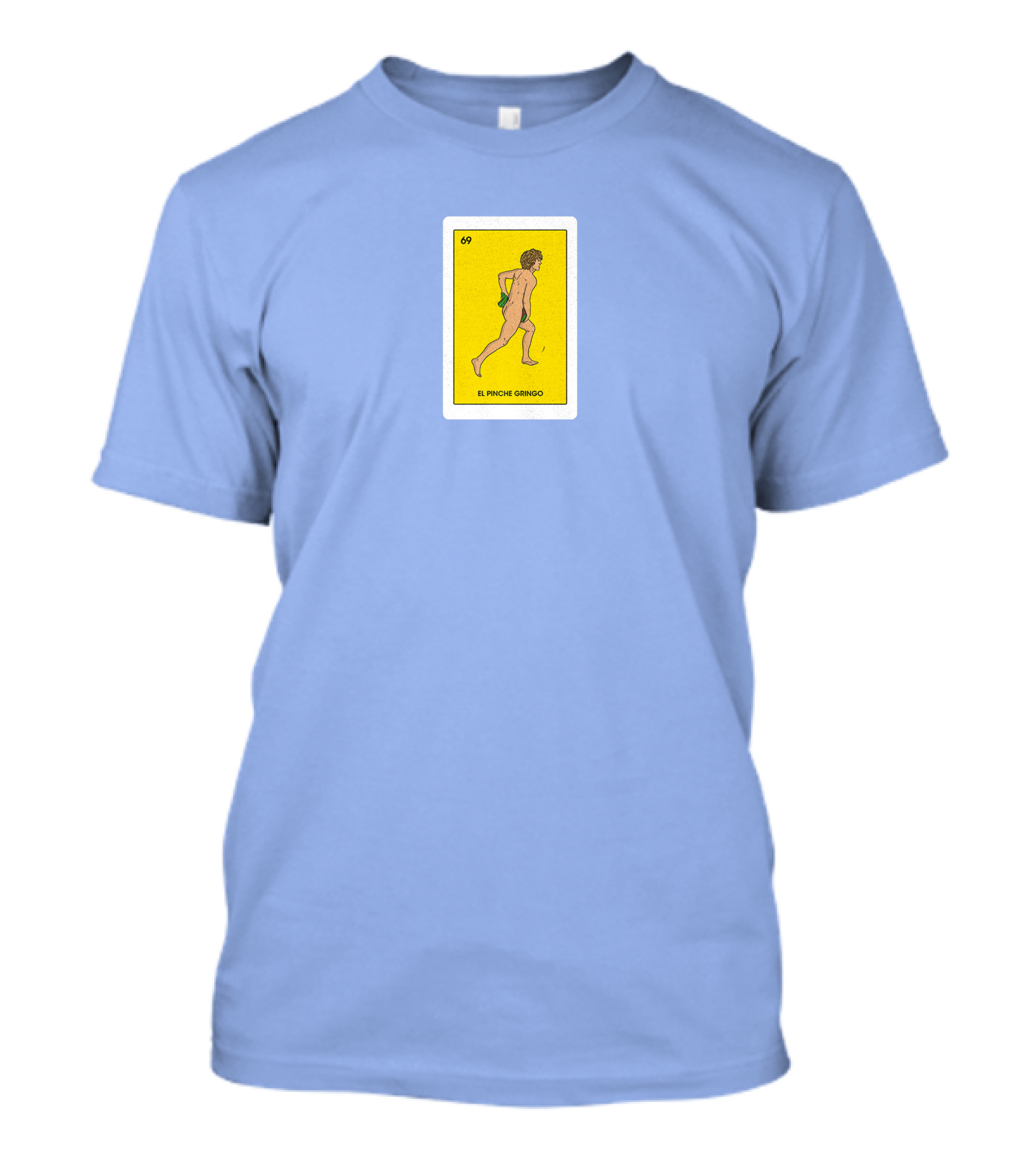 Danny Duncan Merch El Pinche Gringo 69 Running Man Card T-Shirt
