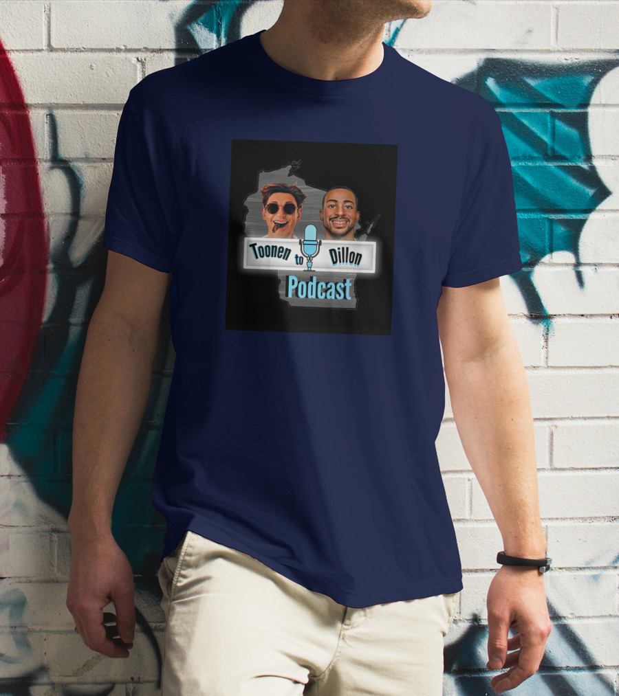 Toonen To Dillon Podcast Aj Dillon Mic T-Shirt