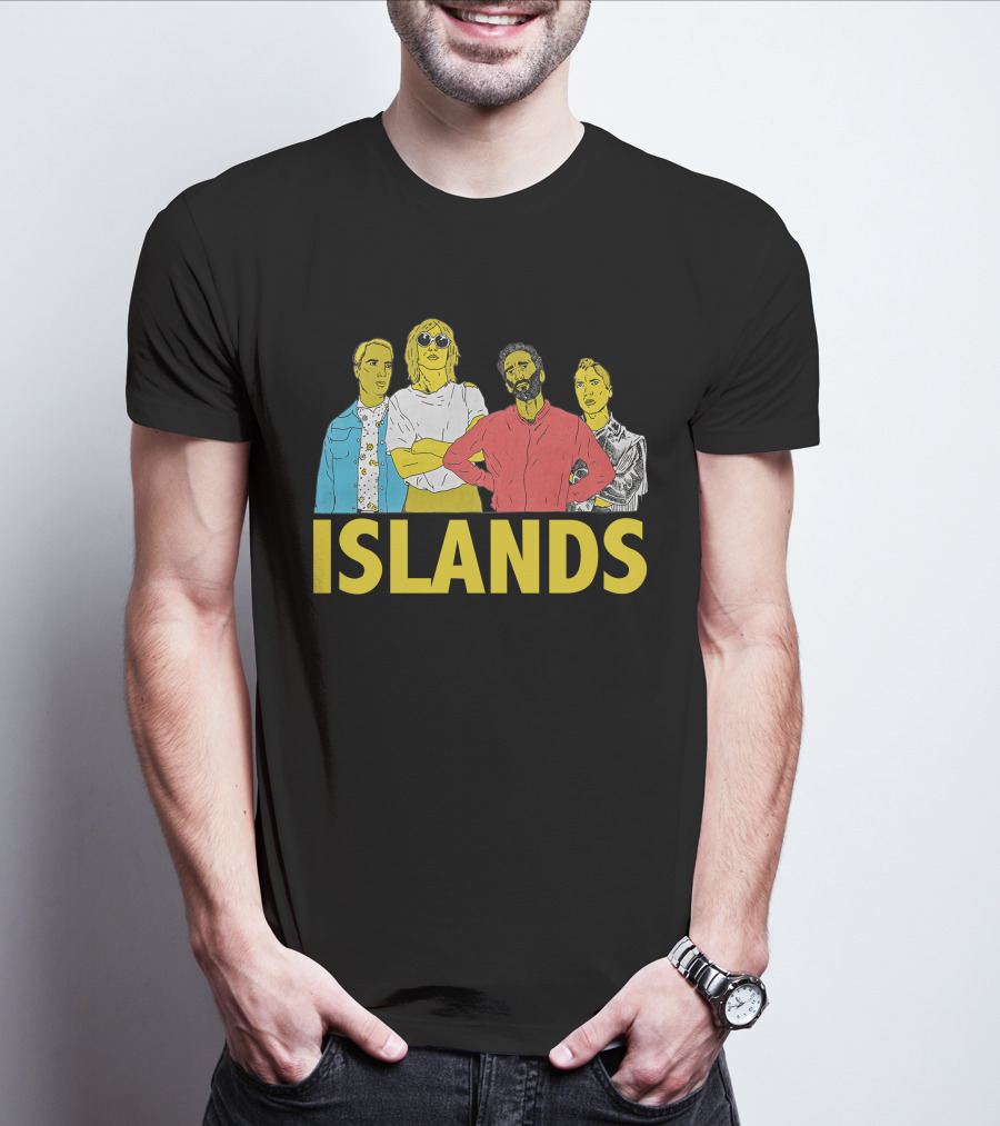 Islands Royal Mountain Records Islomania Band T-Shirt