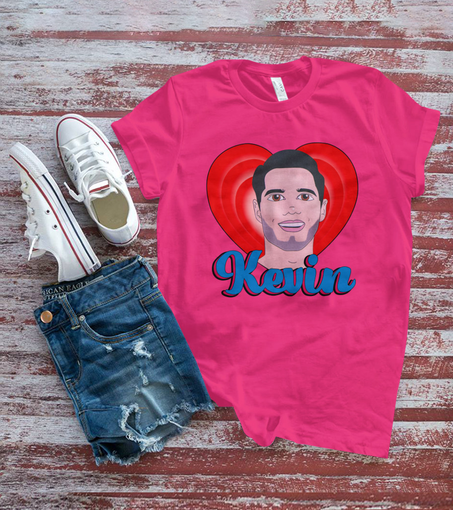 Kevin Fiala Heart Design Minnesota Wild T-Shirt