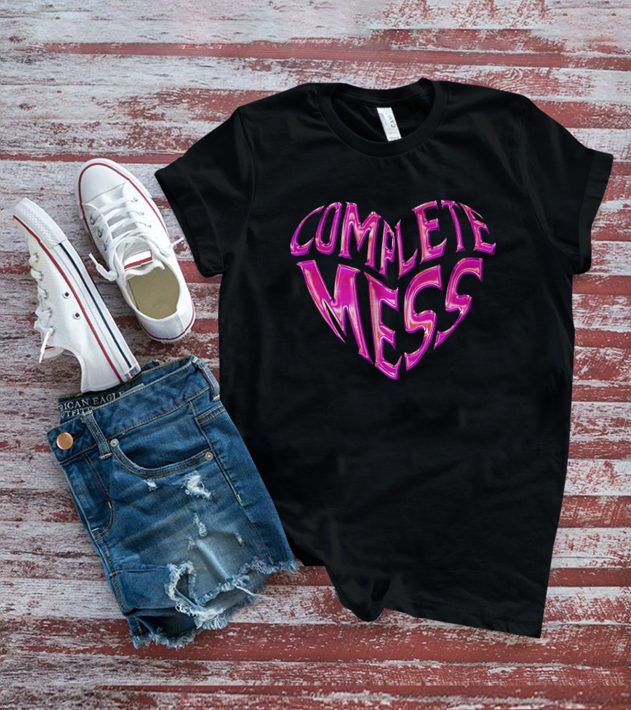 Complete Mess Heart 5SOS T-Shirt