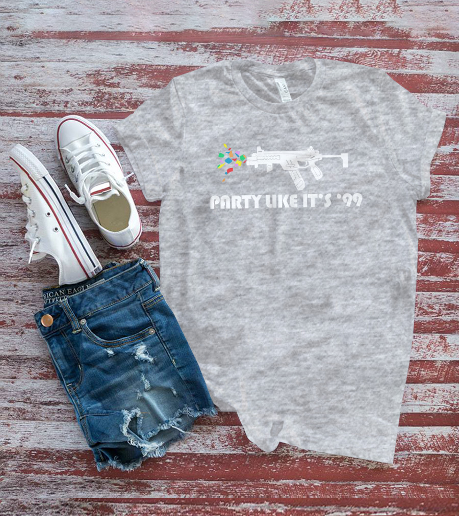 Apex Legends Party Like It's 99 Confetti Gun T-Shirt