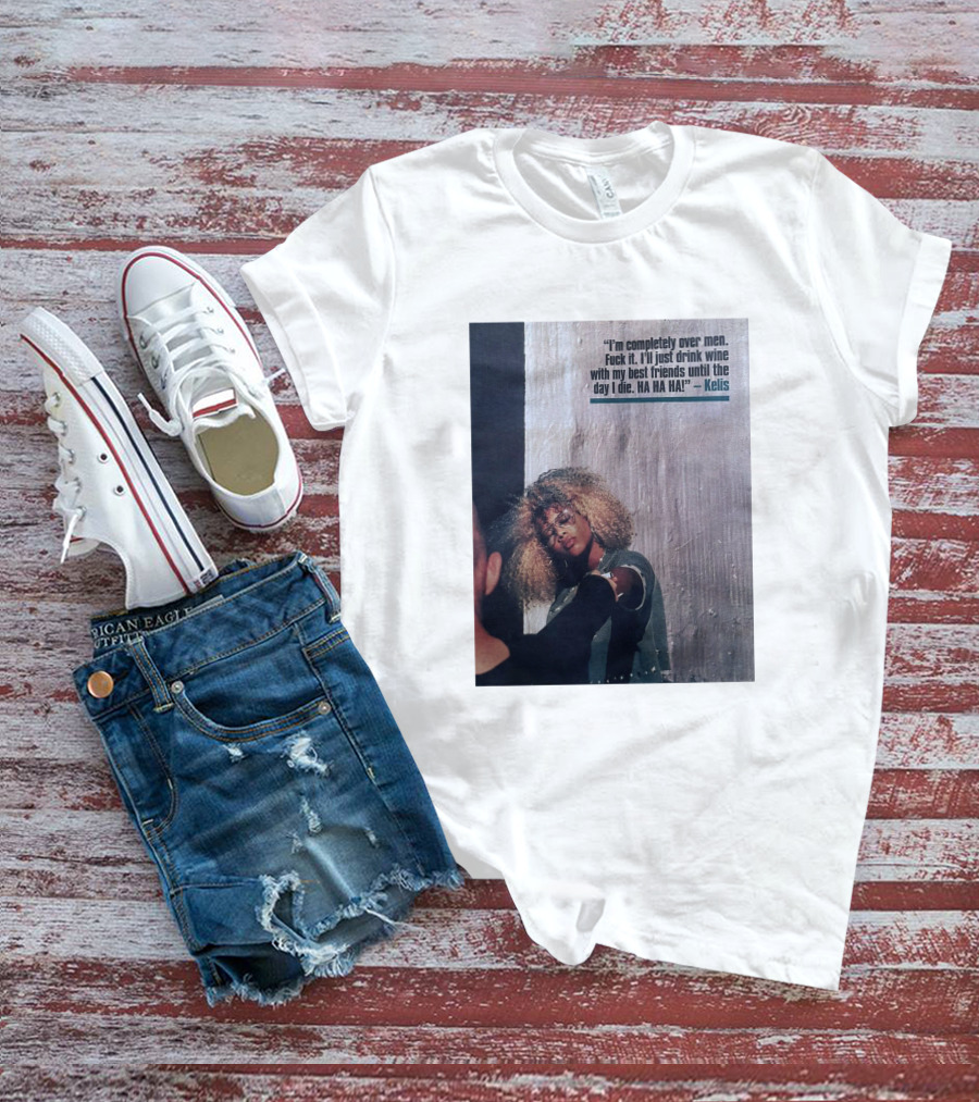 Kelis NME Magazine 2000 I'm Completely Over Men T-Shirt