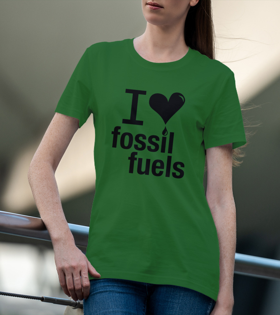 Alex Epstein UFC272 I Love Fossil Fuels Iconic Heart T-Shirt