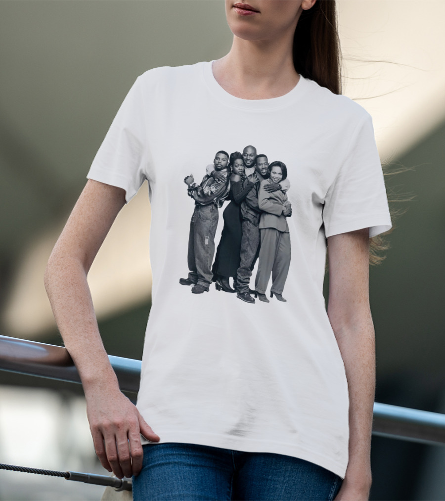 Martin Lawrence The Squad Is Everything Squad Goals Iconic Group Photo T-Shirt