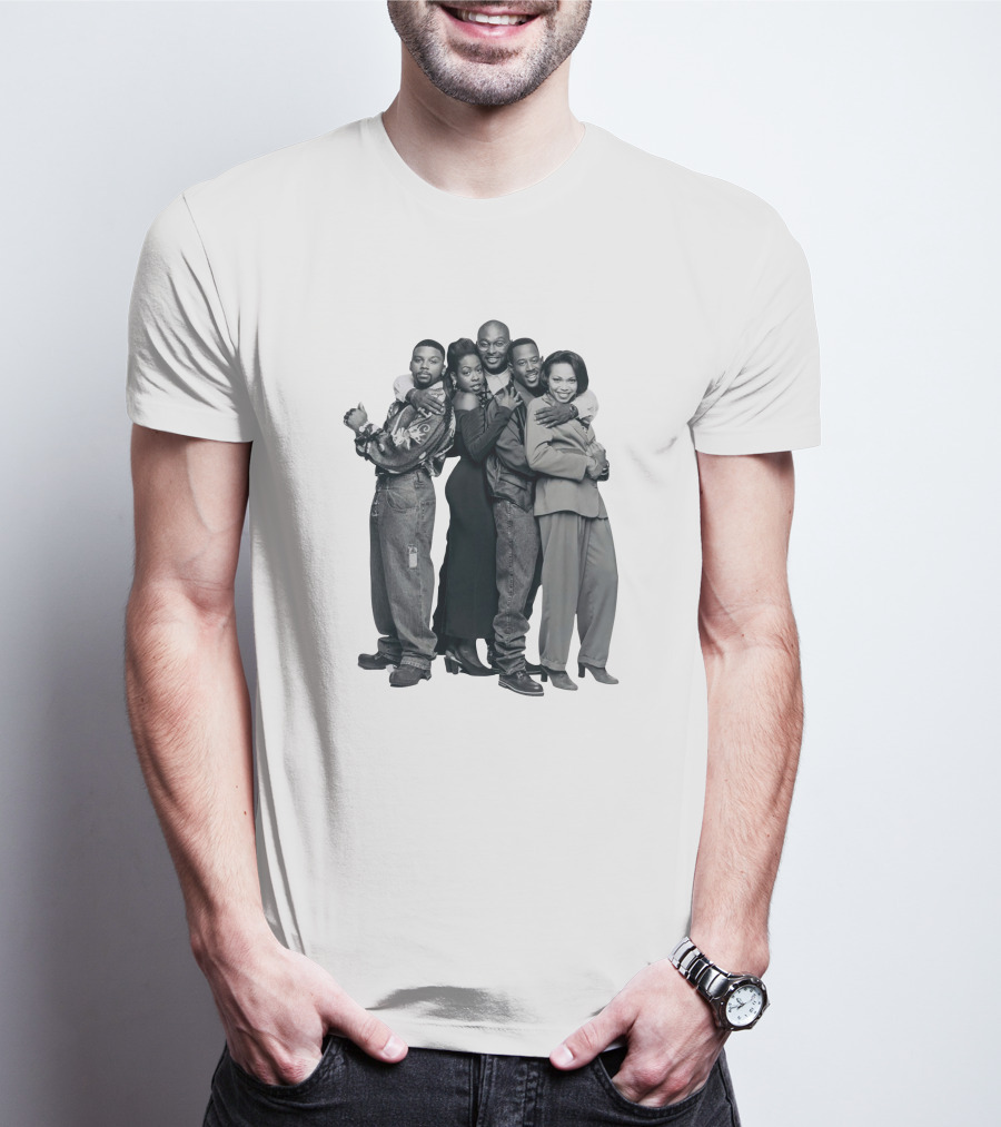 Martin Lawrence The Squad Is Everything Squad Goals Iconic Group Photo T-Shirt