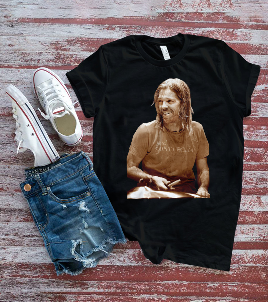 Billie Eilish Foo Fighters Taylor Hawkins Hotel Saint Cecilia Grammys Performance T-Shirt