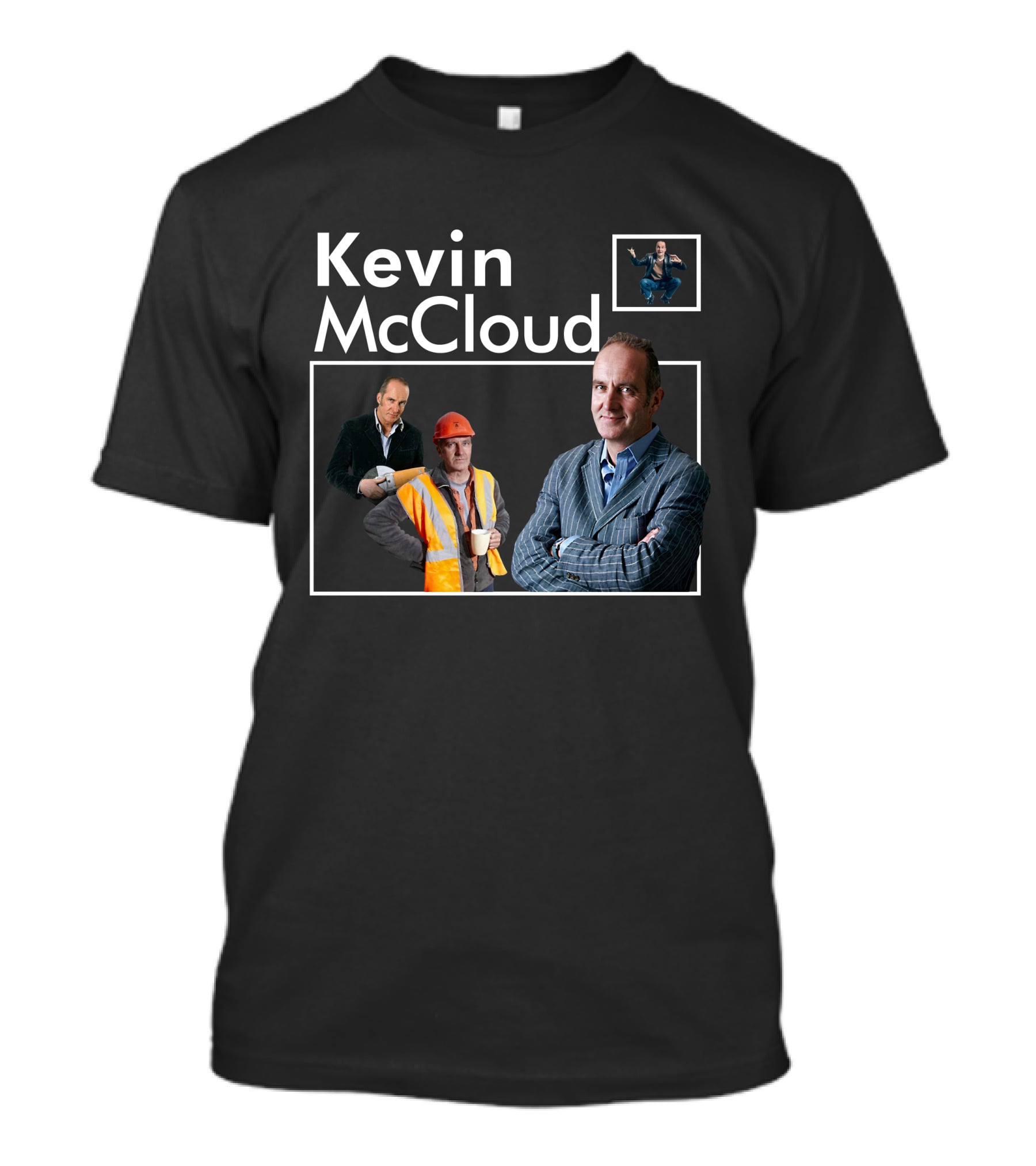 Kevin McCloud Compilation With Various Outfits And Expressions T-Shirt