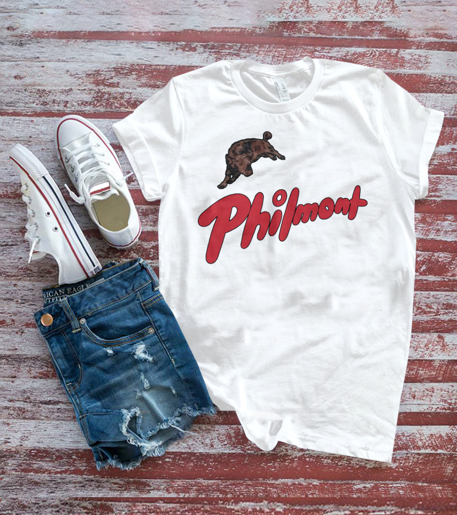 Philmont BSA Vintage Buffalo Icon In Red Script T-Shirt