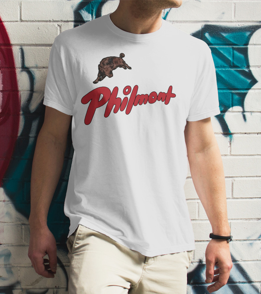 Philmont BSA Vintage Buffalo Icon In Red Script T-Shirt