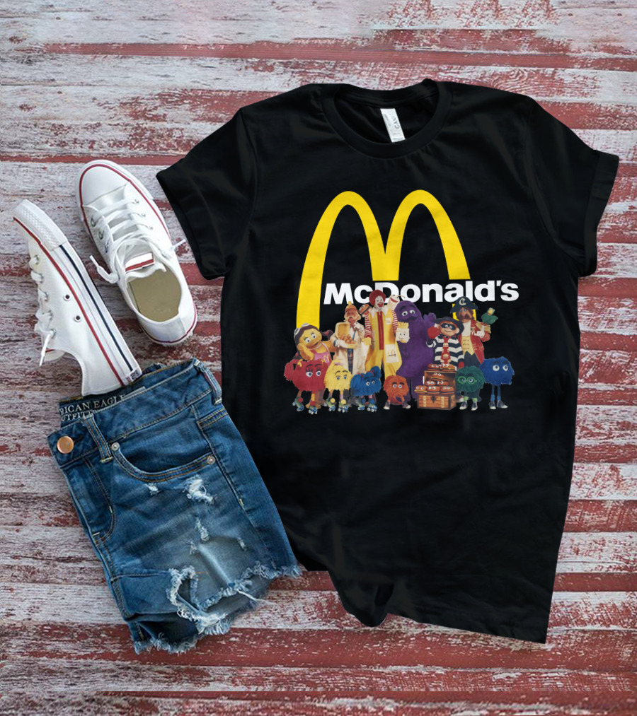 McDonald's Classic Characters Friends Group T-Shirt