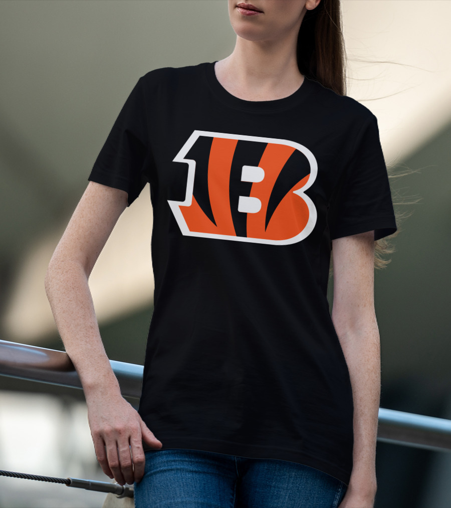 Cincinnati Bengals NFL Football Team Logo Tigers T-Shirt