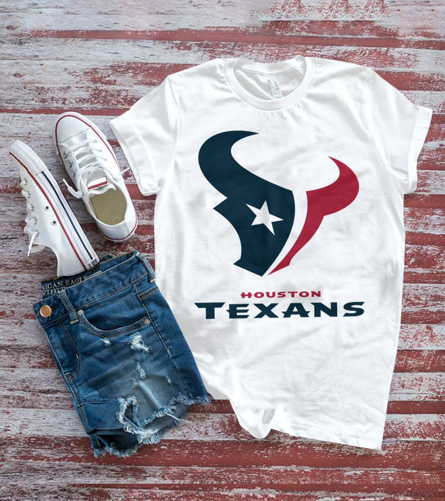 Houston Texans Team Logo For Football Fans T-Shirt