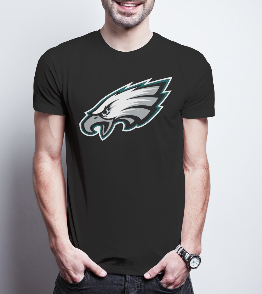 Philadelphia Eagles Football Team Fan Emblem T-Shirt