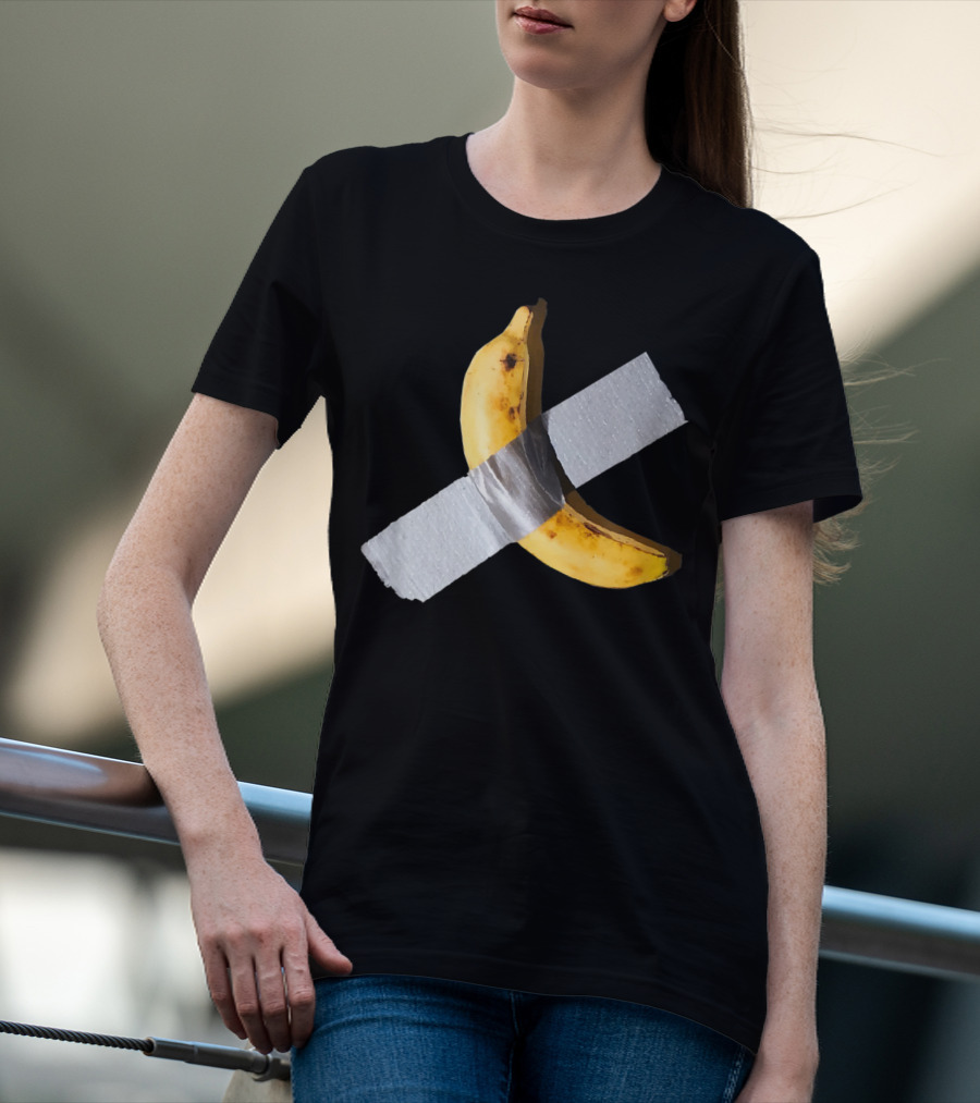 The Banana Duct Tape Crossover Joke T-Shirt