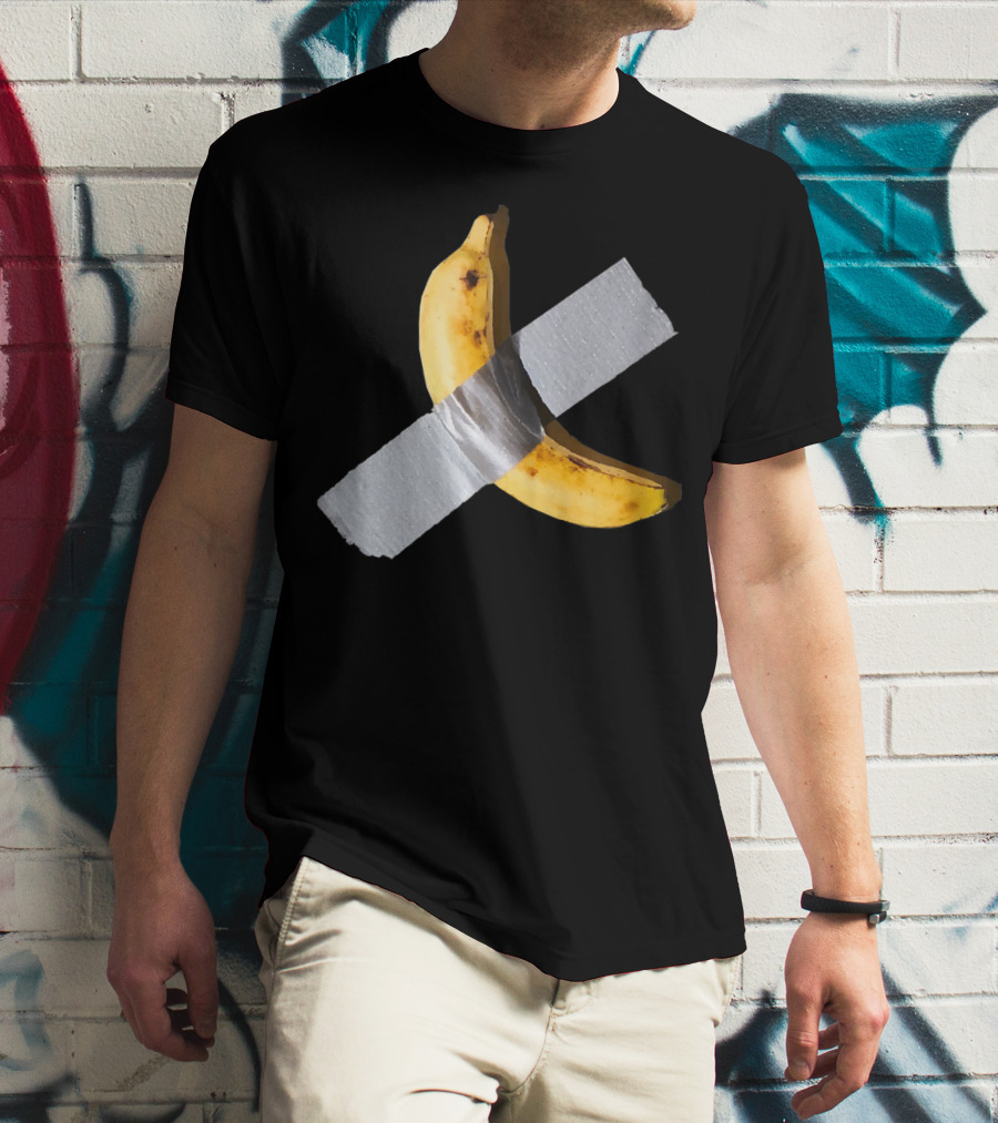 The Banana Duct Tape Crossover Joke T-Shirt