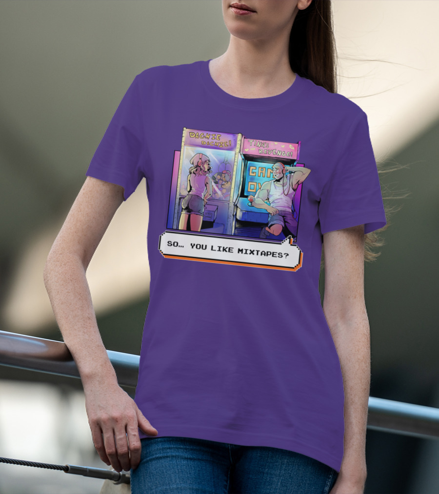 Dachie Dachie Tini's Revenge So You Like Mixtapes Arcade T-Shirt