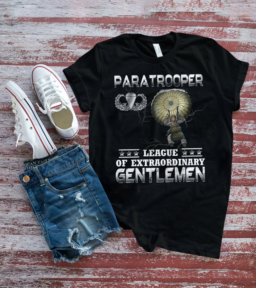 Paratrooper League Of Extraordinary Gentlemen T-Shirt