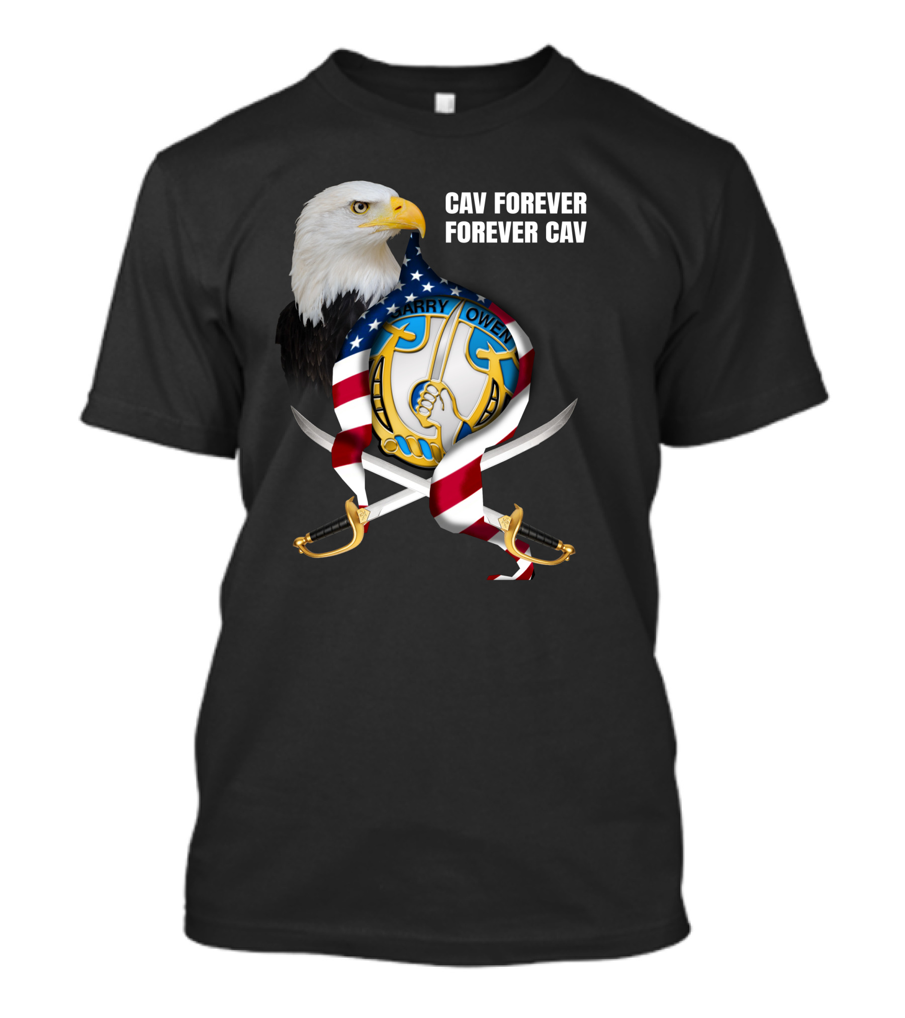 Cav Forever Eagle T-Shirt