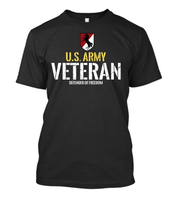 U.s. Army Veteran Defender Of Freedom T-Shirt