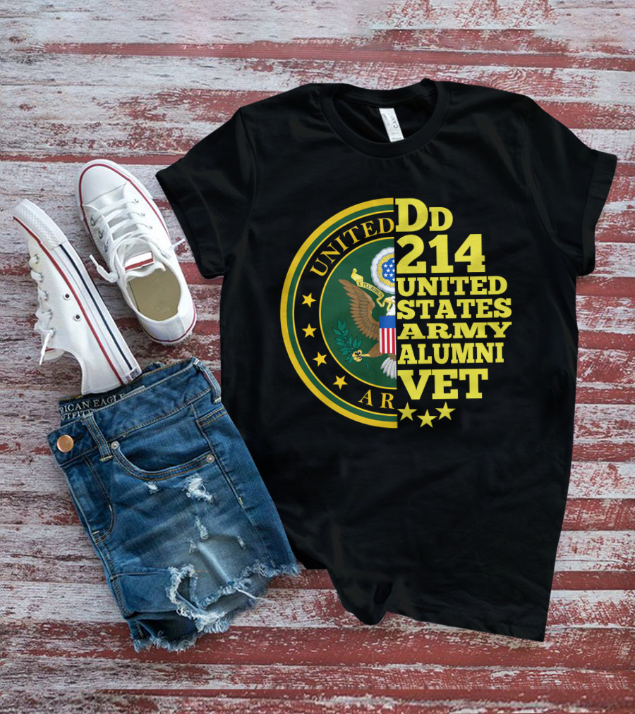 United States Army Alumni Vet Dd 214 T-Shirt
